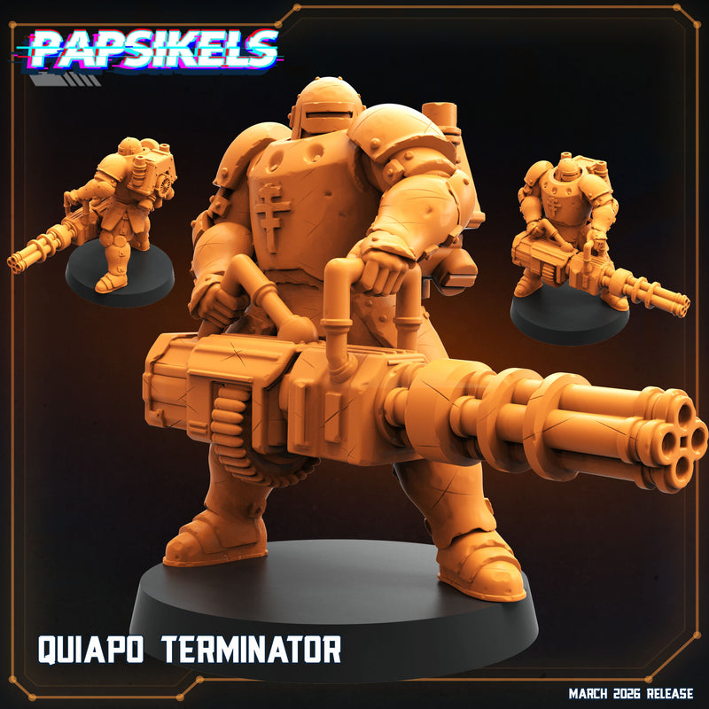 Quiapo Heavy Armour Miniatures | Trench Grimdark | Papsikels