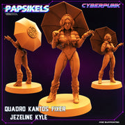 Quadros Kantos Miniatures | Cyberpunk | Sci-Fi Miniature | Papsikels TabletopXtra