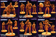 Quadros Kantos Miniatures | Cyberpunk | Sci-Fi Miniature | Papsikels TabletopXtra
