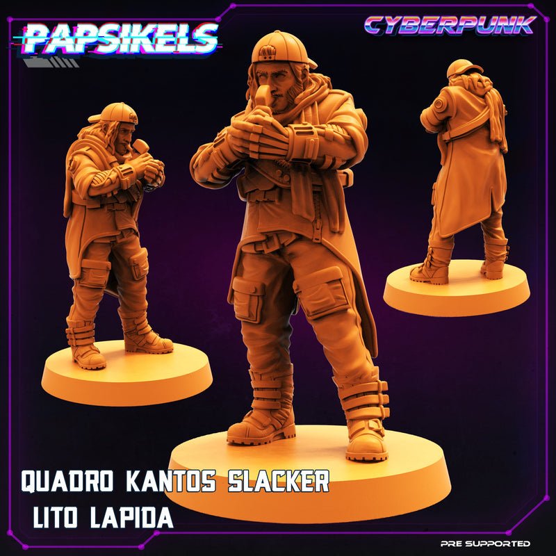 Quadros Kantos Miniatures | Cyberpunk | Sci-Fi Miniature | Papsikels TabletopXtra