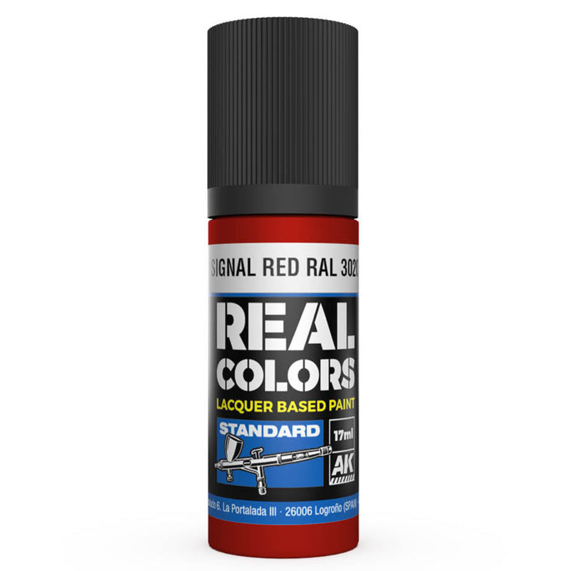 AK Interactive Real Colors - Signal Red RAL 3020 17ml. (RC811)