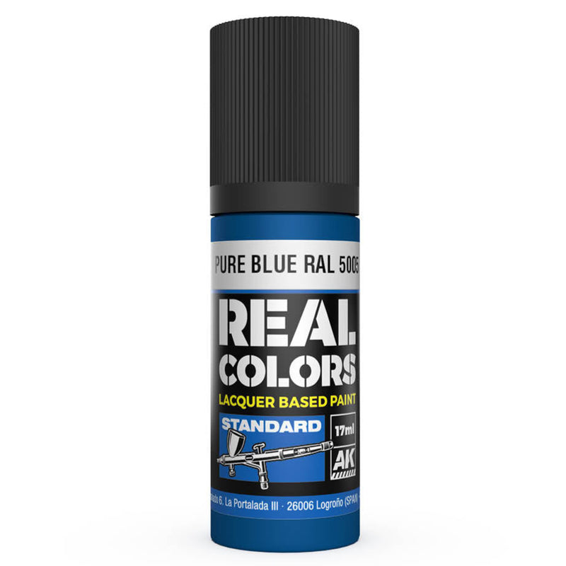 AK Interactive Real Colors - Pure Blue RAL 5005 17ml. (RC818)