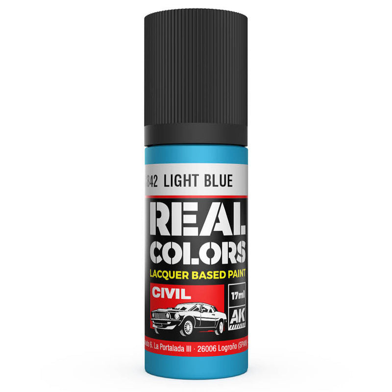 AK Interactive Real Colors - Light Blue 17ml. (RC842)