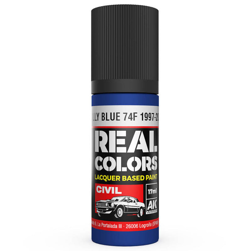 AK Interactive Real Colors - Rally Blue 74F 1997-2002 17ml. (RC845)