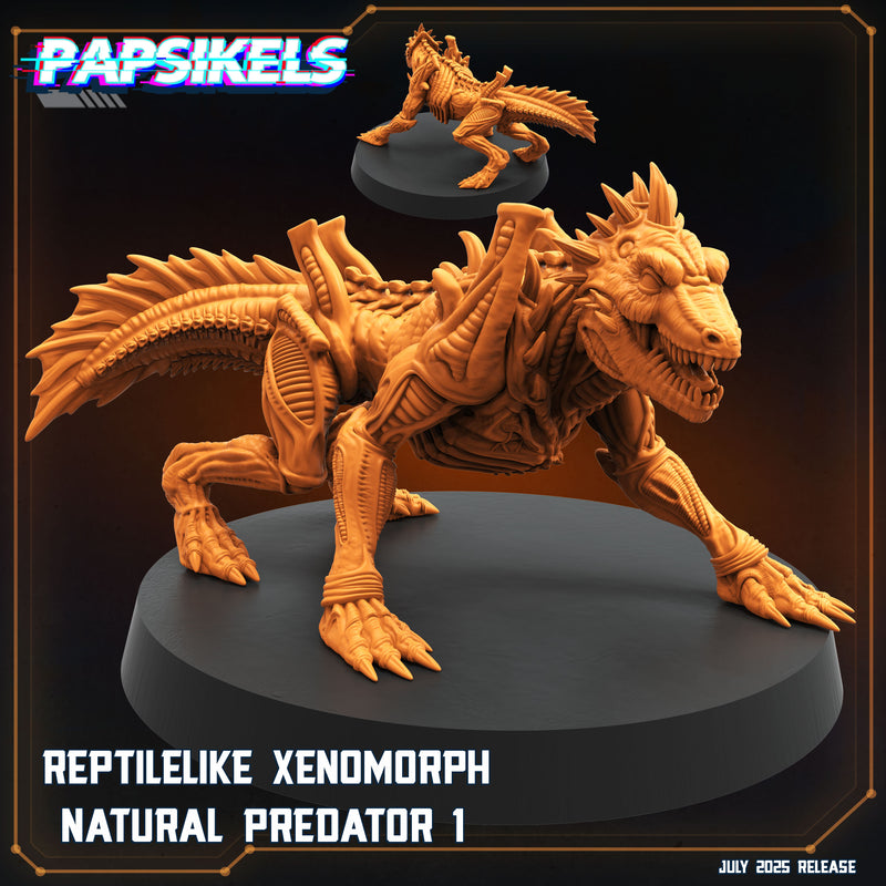 Reptile-like Predator Miniatures | Papsikels