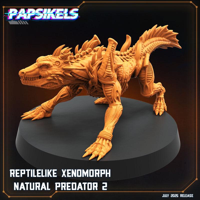 Reptile-like Predator Miniatures | Papsikels