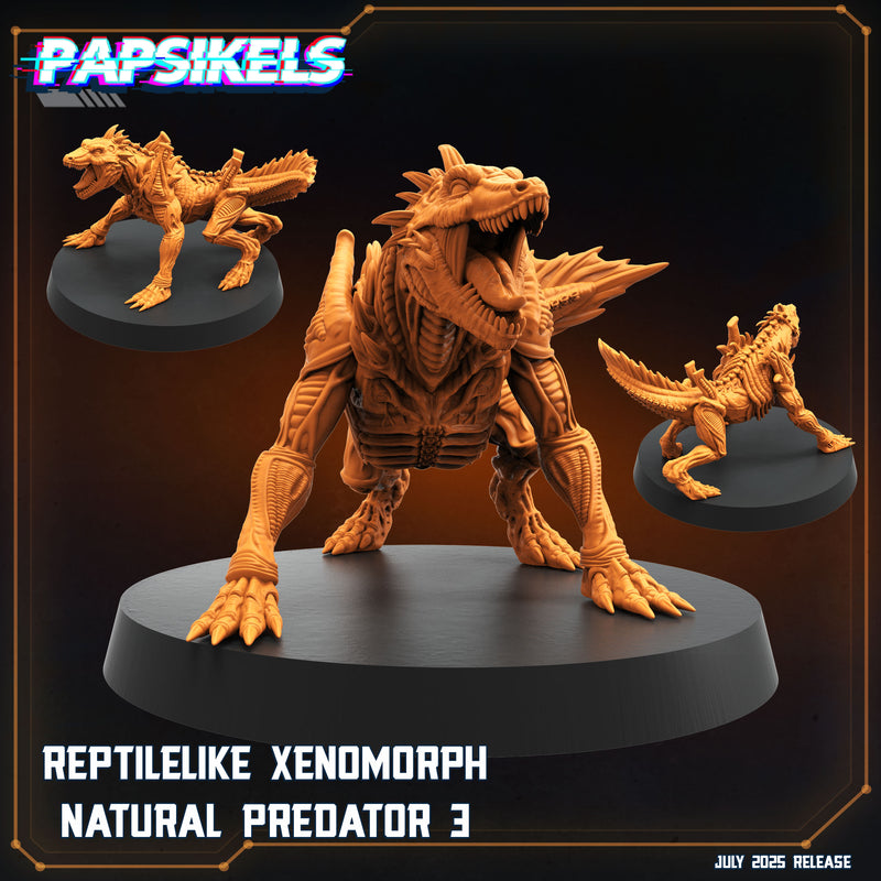 Reptile-like Predator Miniatures | Papsikels