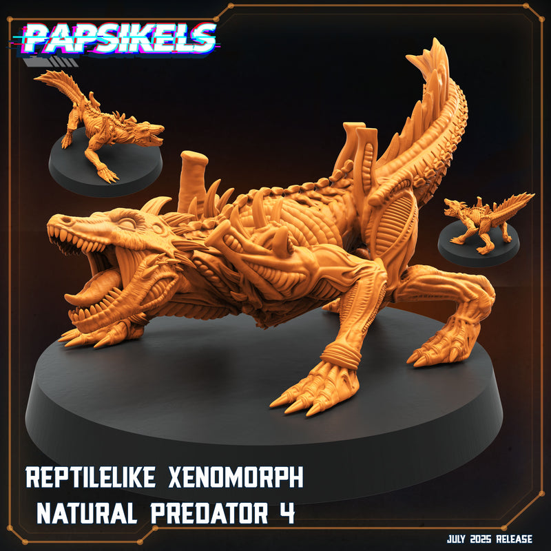 Reptile-like Predator Miniatures | Papsikels