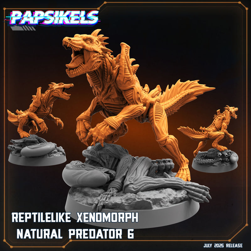 Reptile-like Predator Miniatures | Papsikels