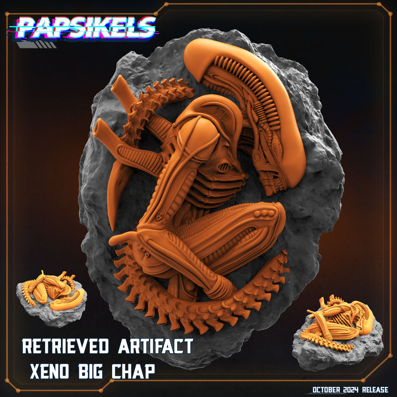 Retrieved Artifact Xeno Big Chap | Aliens Vs Humans X Scavenger | Papsikels