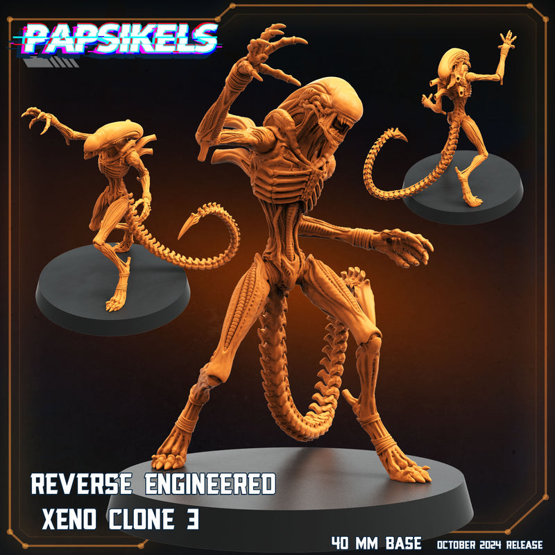 Reverse Engineered Xeno Clone Miniatures | Aliens Vs Humans X Scavenger | Papsikels