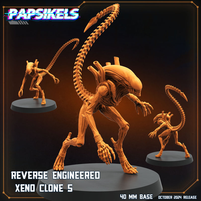 Reverse Engineered Xeno Clone Miniatures | Aliens Vs Humans X Scavenger | Papsikels