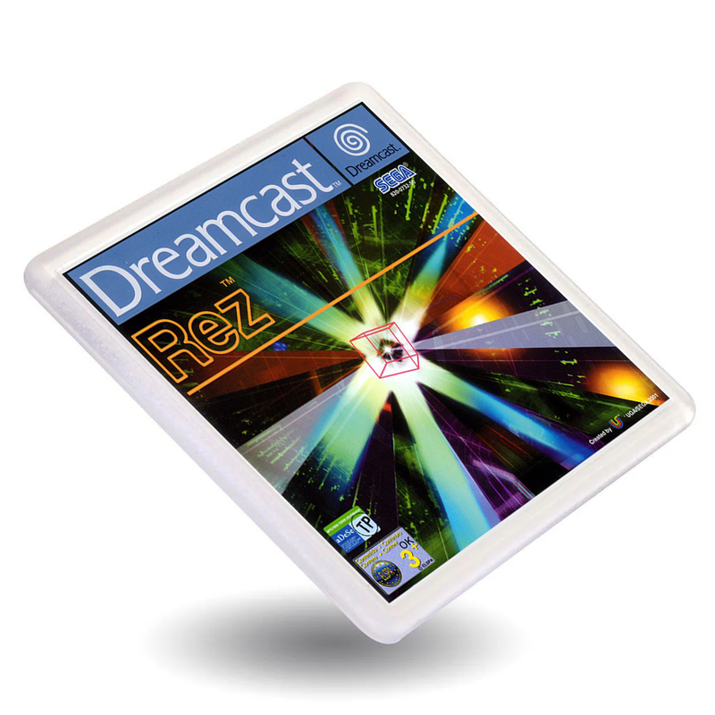 Retro Gaming Box Art Gift Coasters - Dreamcast Best Sellers