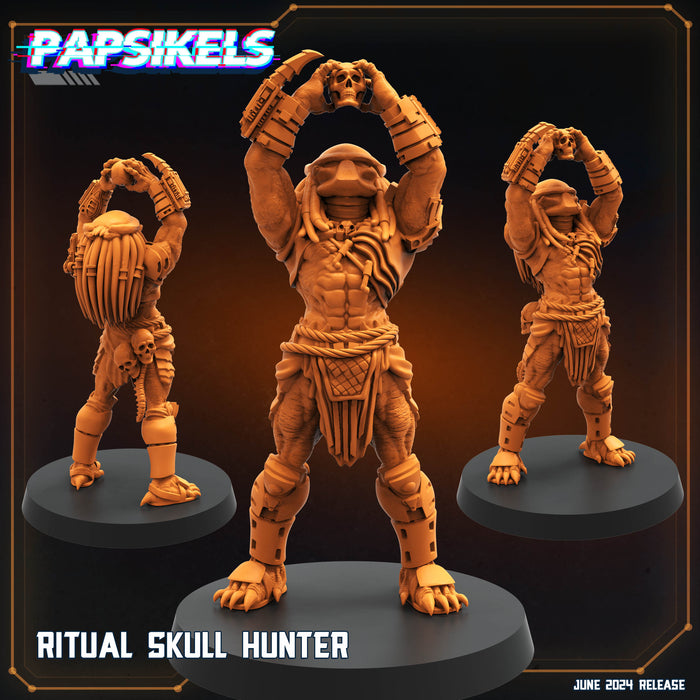 Ritual Skull Hunter | Compumatrons Revenge | Sci-Fi Miniature | Papsikels