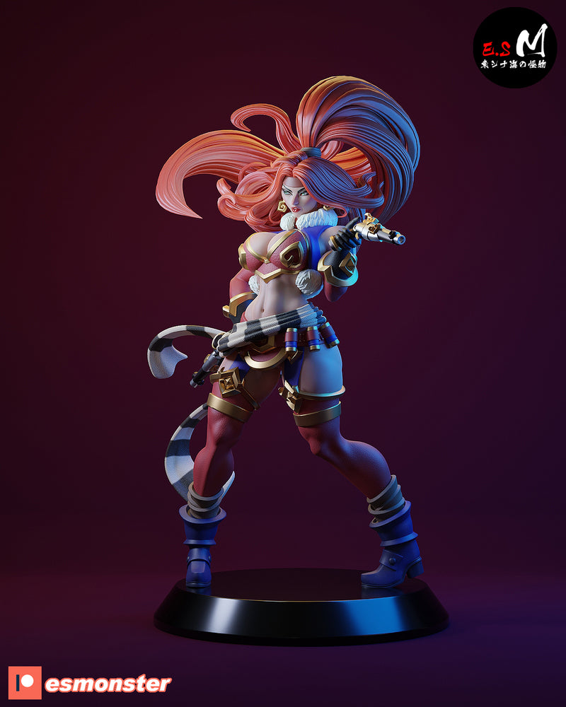 Red Mona | Fan Art Statue Scale Model Kit Unpainted | E.S Monster