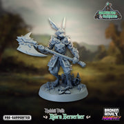 Rabbit Folk & Familiars Miniatures | Warriors and Warrens | Tabletop RPG Miniature TabletopXtra
