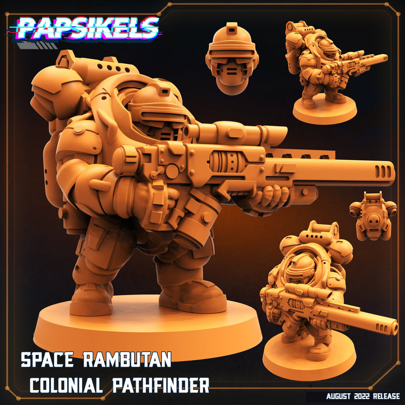 Rambutan Pathfinder | Alien Wars | Sci-Fi Miniature | Papsikels TabletopXtra