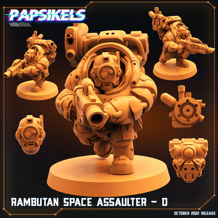 Rambutan Space Assaulter Miniatures | Rambutan Breakers | Sci-Fi Miniature | Papsikels TabletopXtra