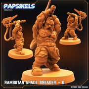 Rambutan Space Breaker Miniatures | Rambutan Breakers | Sci-Fi Miniature | Papsikels TabletopXtra
