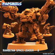 Rambutan Space Loader Miniatures | Sci-Fi Specials | Sci-Fi Miniature | Papsikels TabletopXtra