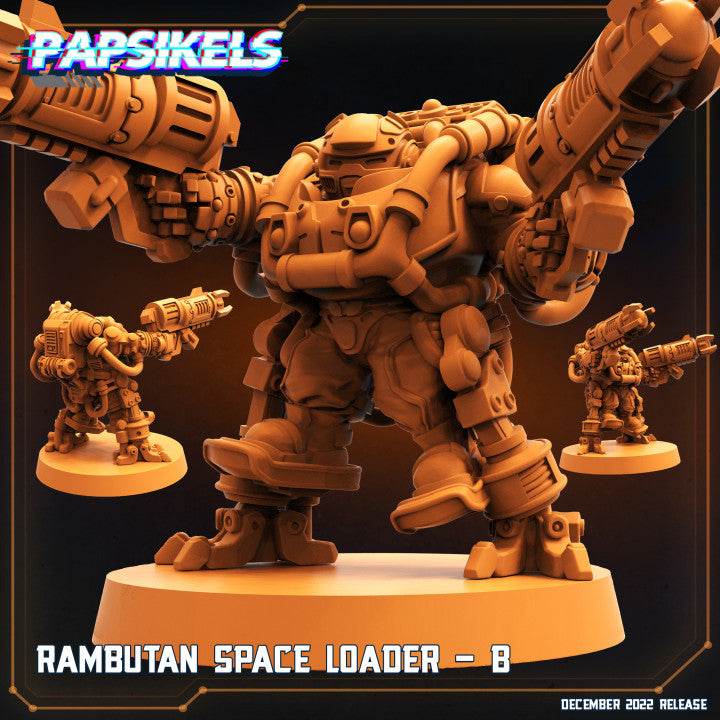 Rambutan Space Loader Miniatures | Sci-Fi Specials | Sci-Fi Miniature | Papsikels TabletopXtra