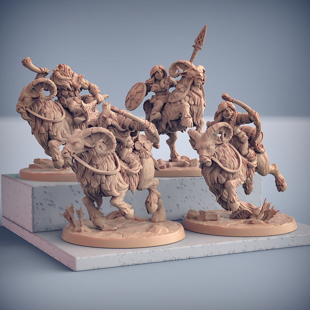 Ramrider Miniatures | Dwarven Mountaineers of Skutagaard | Fantasy D&D ...