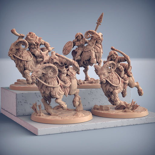 Ramrider Miniatures | Dwarven Mountaineers of Skutagaard | Fantasy D&D Miniature | Artisan Guild TabletopXtra