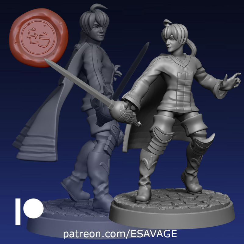 Ramzu | Fantasy Miniature | Ethan Savage Studios