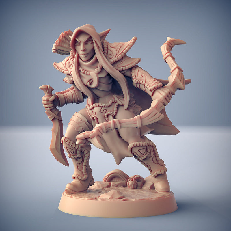 Ranger F | Deepwood Alfar | Fantasy D&D Miniature | Artisan Guild TabletopXtra
