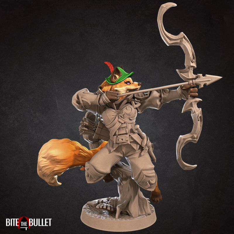 Ranger w/ Hat | Foxfolk | Fantasy Miniature | Bite the Bullet TabletopXtra