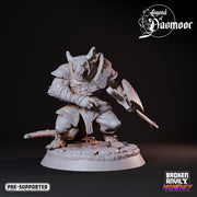 Ratfolk Adventurer Miniatures | Legend of Daemoor | Tabletop RPG Miniature TabletopXtra