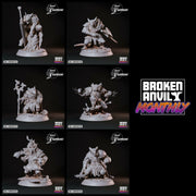 Ratfolk Adventurer Miniatures | Legend of Daemoor | Tabletop RPG Miniature TabletopXtra