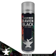 Raven Black | Colour Forge | Matt Spray Primer TabletopXtra