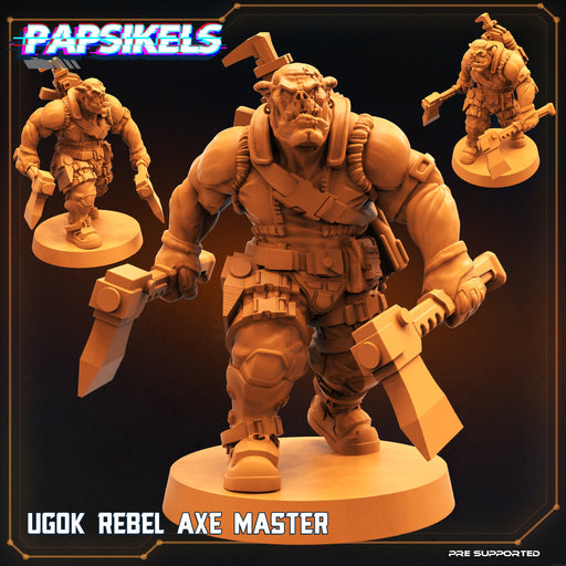 Rebel Axe Master | Dropship Troopers III | Sci-Fi Miniature | Papsikels TabletopXtra