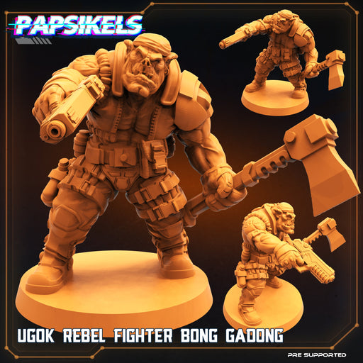 Rebel Fighter Bong Gadong | Dropship Troopers III | Sci-Fi Miniature | Papsikels TabletopXtra