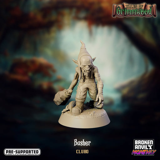 Redcap Basher Clubo | Tales of Grimmwood | Tabletop RPG Miniature TabletopXtra