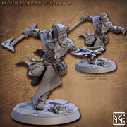 Requiem Demon Hunters Miniatures (Full Set) | Fantasy D&D Miniature | Artisan Guild TabletopXtra