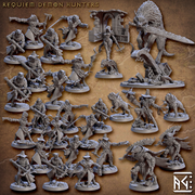 Requiem Demon Hunters Miniatures (Full Set) | Fantasy D&D Miniature | Artisan Guild TabletopXtra