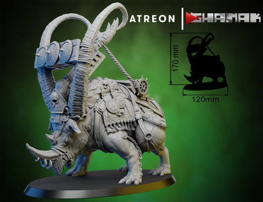 Rhino Catapult | Ogres | Fantasy Miniature | Ghamak TabletopXtra