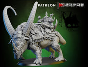 Rhino Rider Minatures | Ogres | Fantasy Miniature | Ghamak TabletopXtra