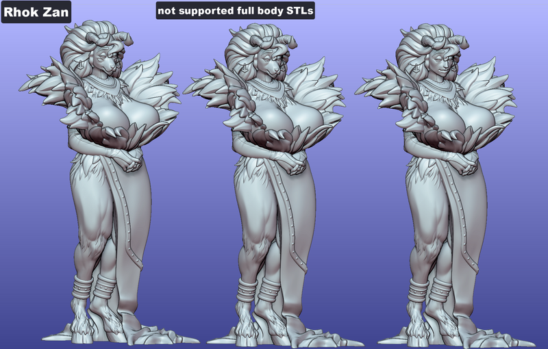 Rhok Zan Sucker For Love | Fantasy Pin-Up | Gaz Minis