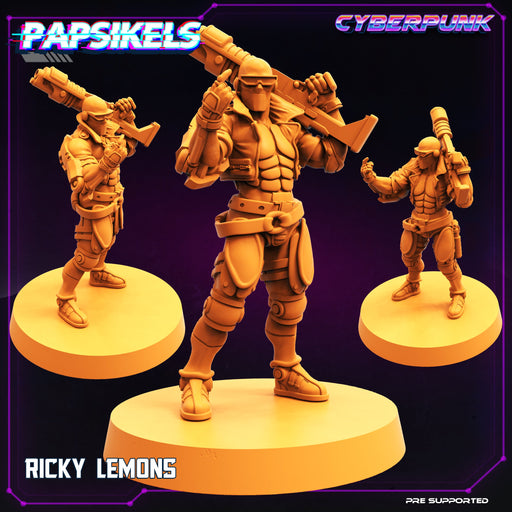 Ricky Lemons | Law Breakers | Sci-Fi Miniature | Papsikels TabletopXtra