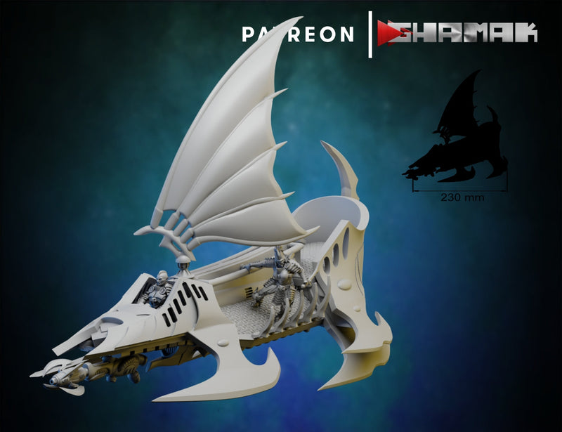 Rider | Dark Elda | Grimdark Proxy Miniature | Ghamak TabletopXtra