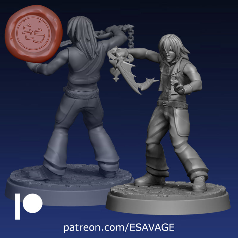 Ricky | Fantasy Miniature | Ethan Savage Studios