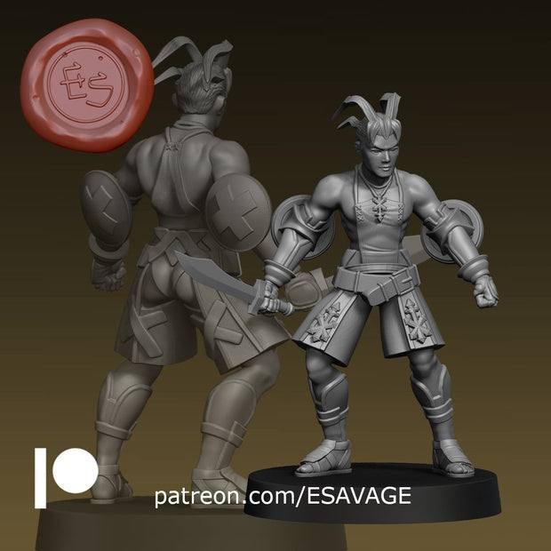 Riot | Fantasy Miniature | Ethan Savage Studios TabletopXtra