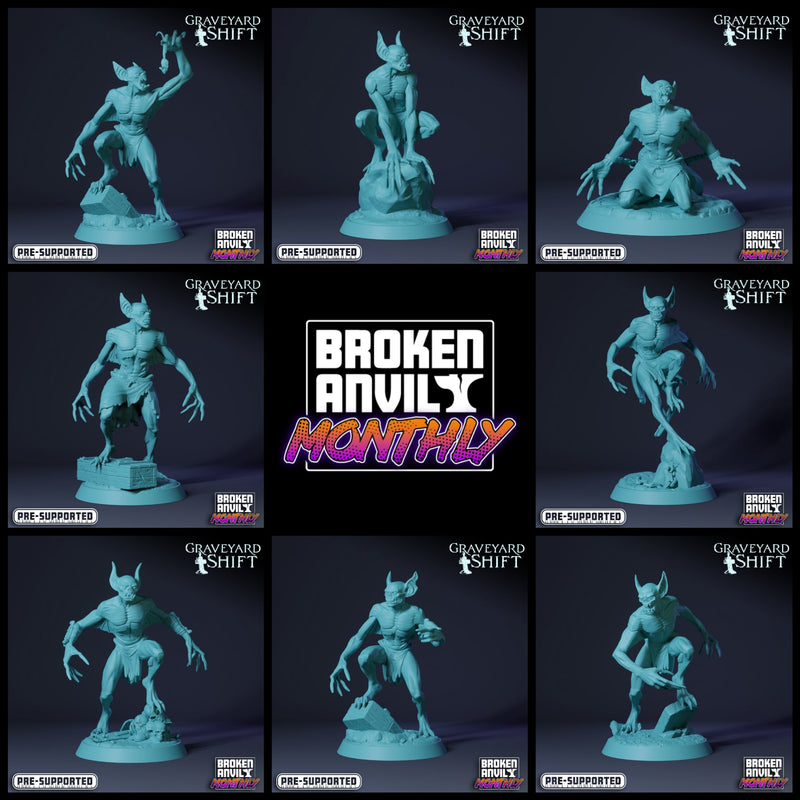Ripper Miniatures | Graveyard Shift | Tabletop RPG Miniature TabletopXtra