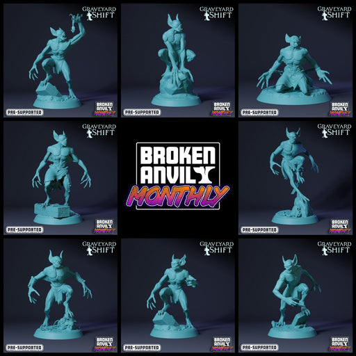 Ripper Miniatures | Graveyard Shift | Tabletop RPG Miniature TabletopXtra