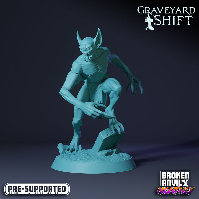 Ripper Miniatures | Graveyard Shift | Tabletop RPG Miniature TabletopXtra