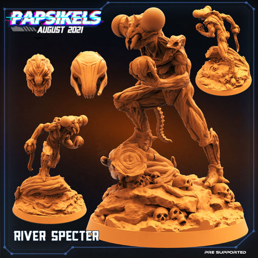 River Specter | Skull Hunters Vs Exterminators | Sci-Fi Miniature | Papsikels TabletopXtra