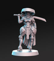 Robot Samurai Miniatures (Full Set) | Fantasy Miniature | RN Estudio TabletopXtra